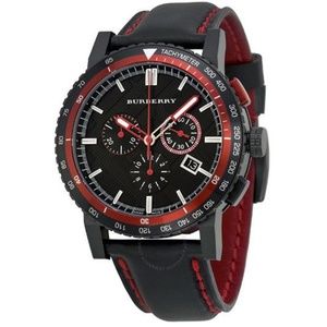 Burberry Leather Chrono Men's Bu9803 Watch - needs a new battery